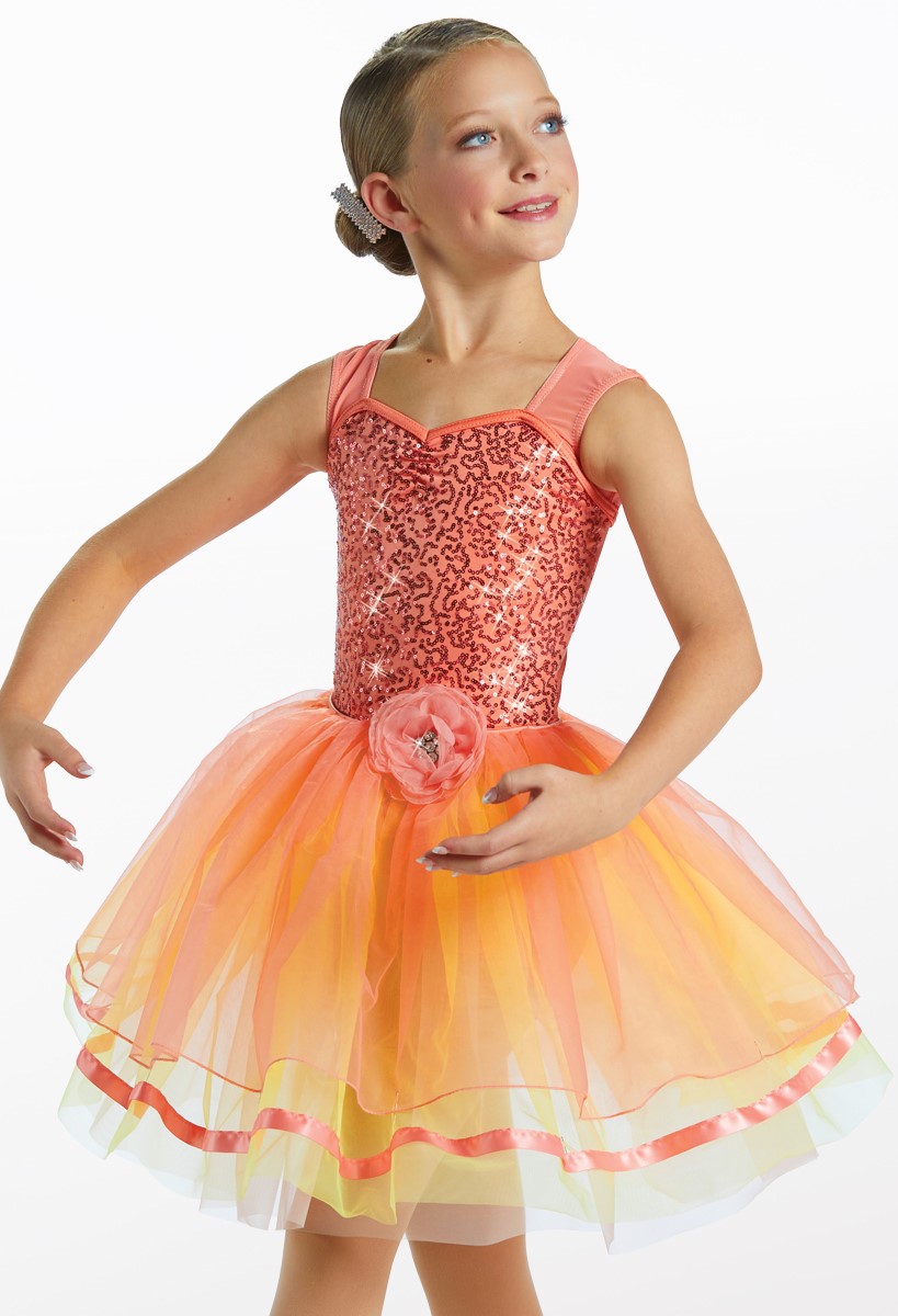 Tutu And Fringe Combo Dance Costume | Weissman