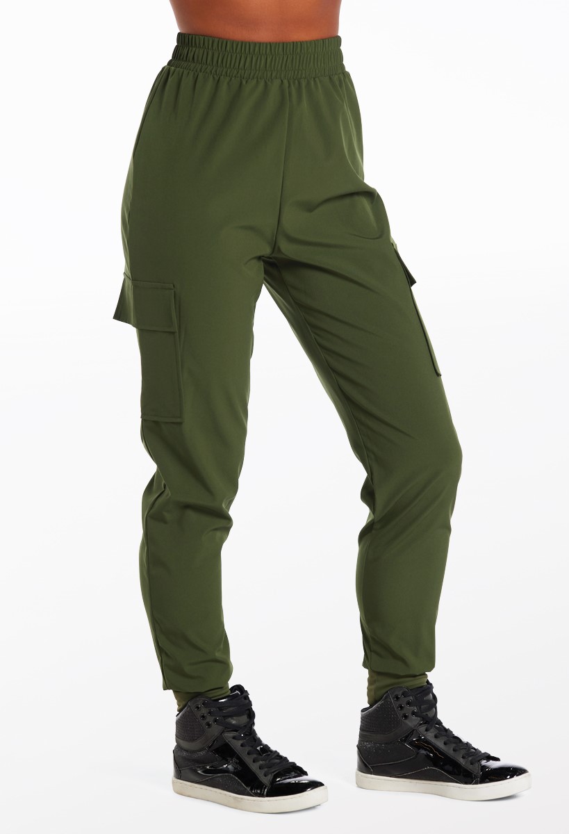 Nylon spandex online joggers