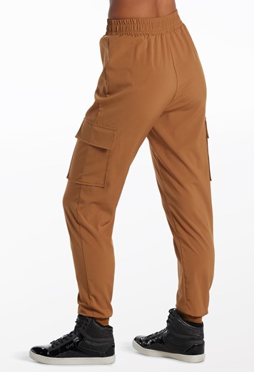 Slim Fit Cargo Pocket Jogger Pants