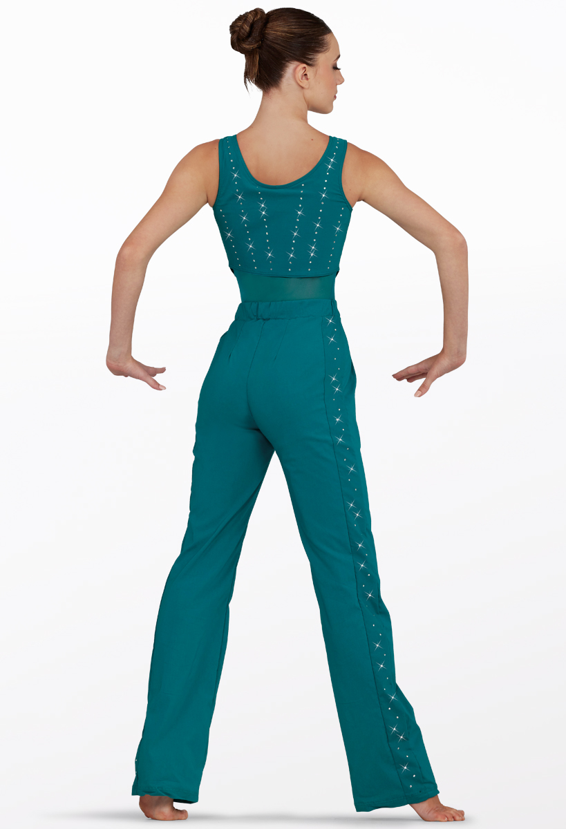Crystal Pinstripe Jumpsuit Costume | Weissman®