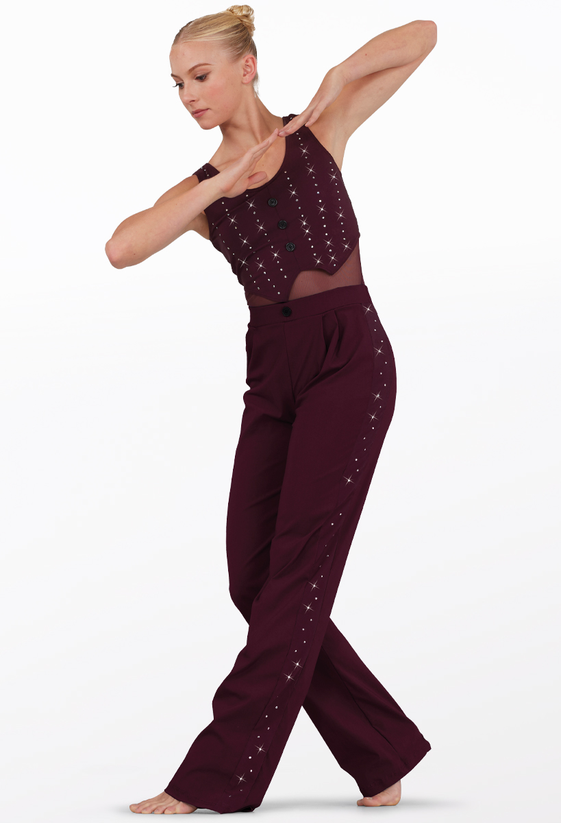 Crystal Pinstripe Jumpsuit Costume | Weissman®