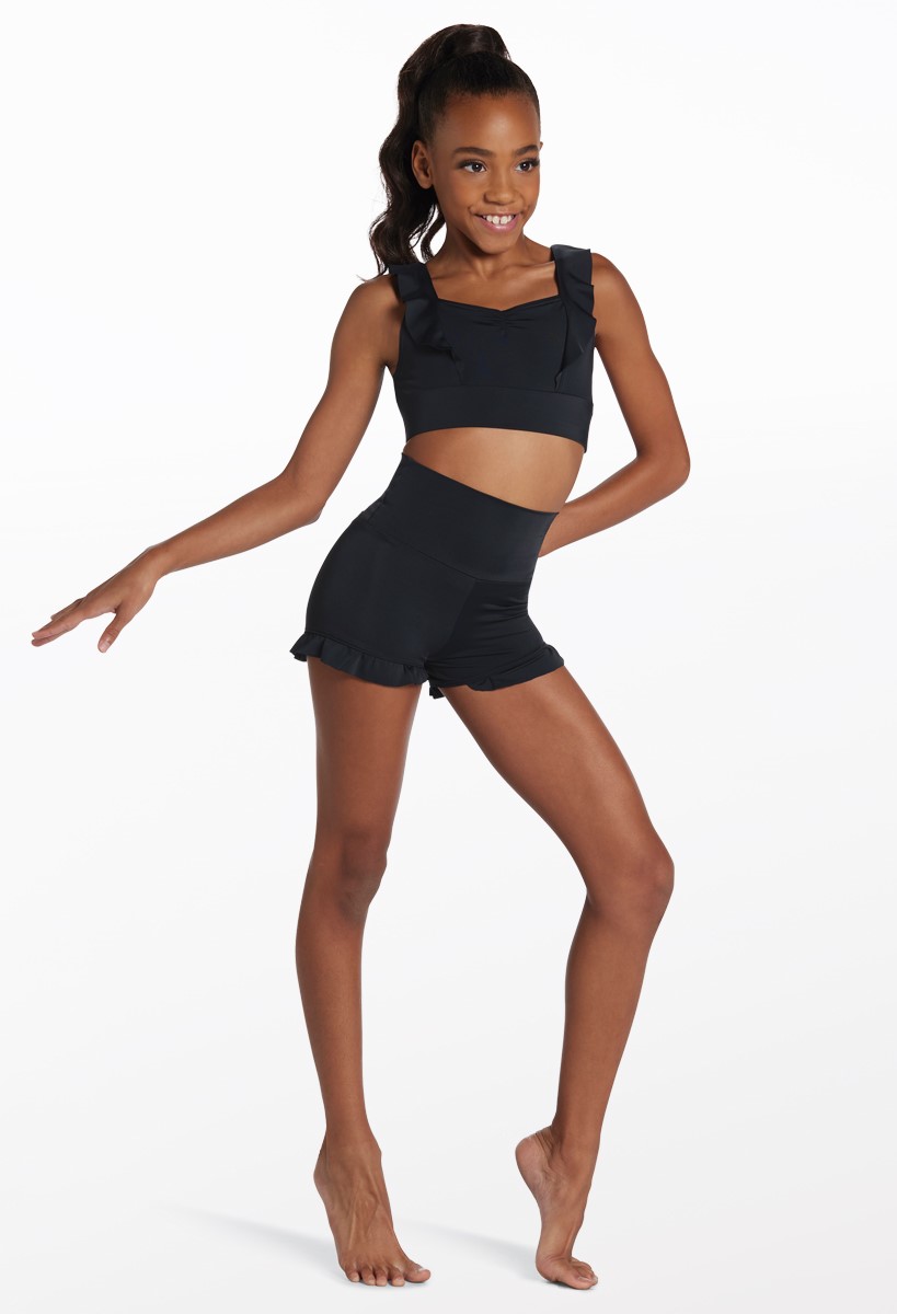 Ruffled Hem Dance Shorts | Balera™