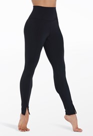 Black crop top and legging set - Yoga & Dance wear - 4 way lycra - Nachke  Dance fashion