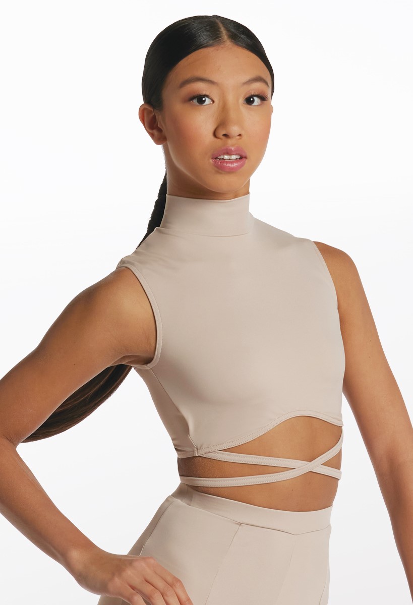 Strappy Waist Laced Back Crop Top | Balera™