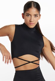 Strappy Laced Back Top
