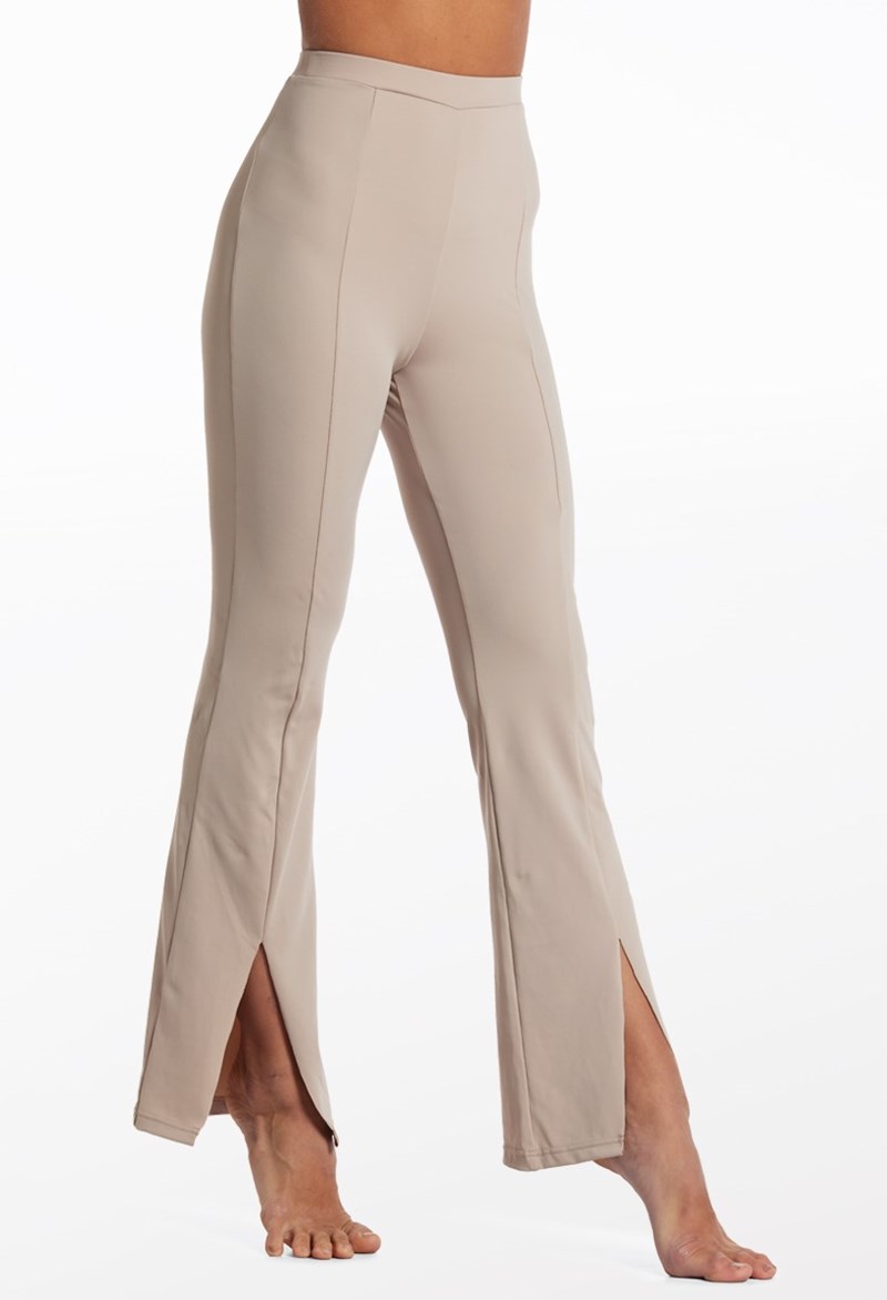 Fitted Flared Leg Dance Pants