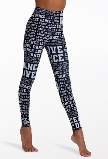 Love Dance Sublimated Print Leggings Balera™ 