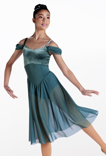 Midi Skirt Velvet Ballet Dress Costume | Weissman®