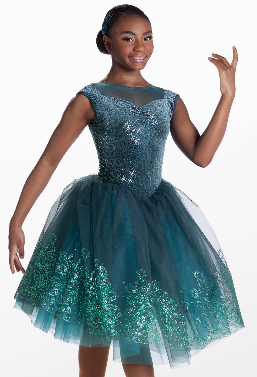 Boatneck Romantic Tutu Dance Costume | Weissman®