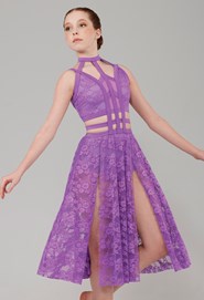Vintage All That Jazz Purple Velvet Embellished Dress -  Canada
