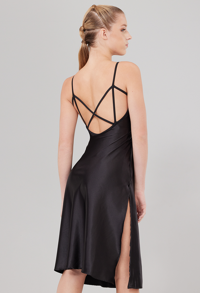 2000s summer dress Late 2000s Rara Black Summer Dress (S)