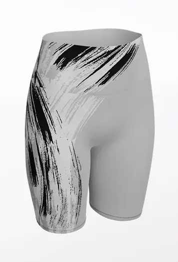 Custom Inked Bike Shorts - Laser - Lycra