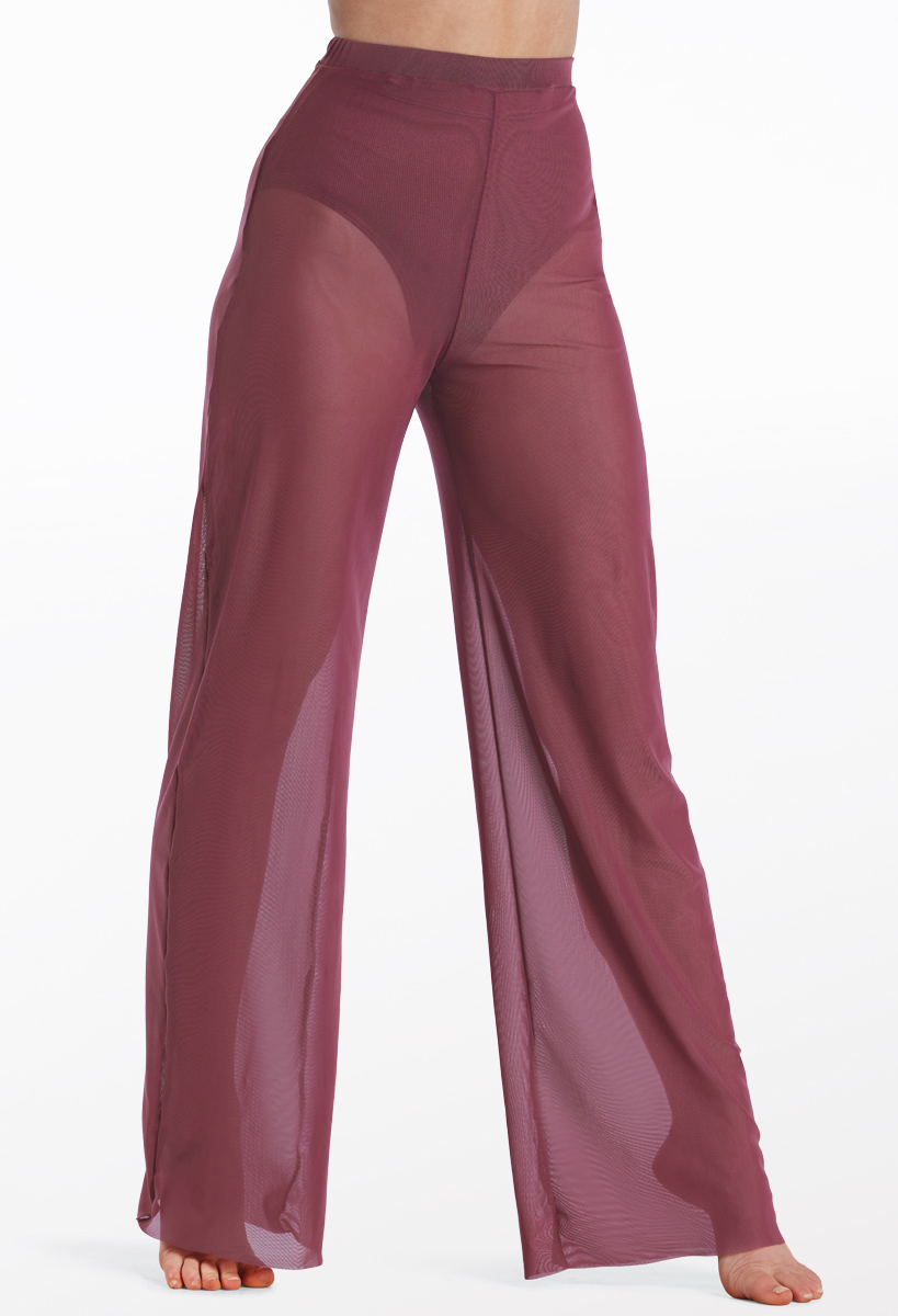knee length dresses for ladies Power Mesh Pants for Tall Women