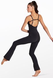 FlexTek Cami Flare Leg Unitard