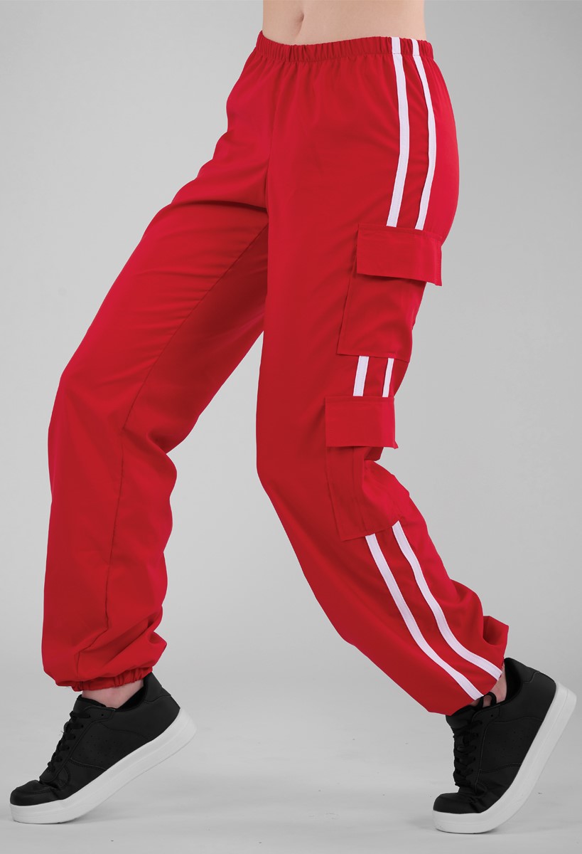 Double Stripe Parachute Pants | Weissman®