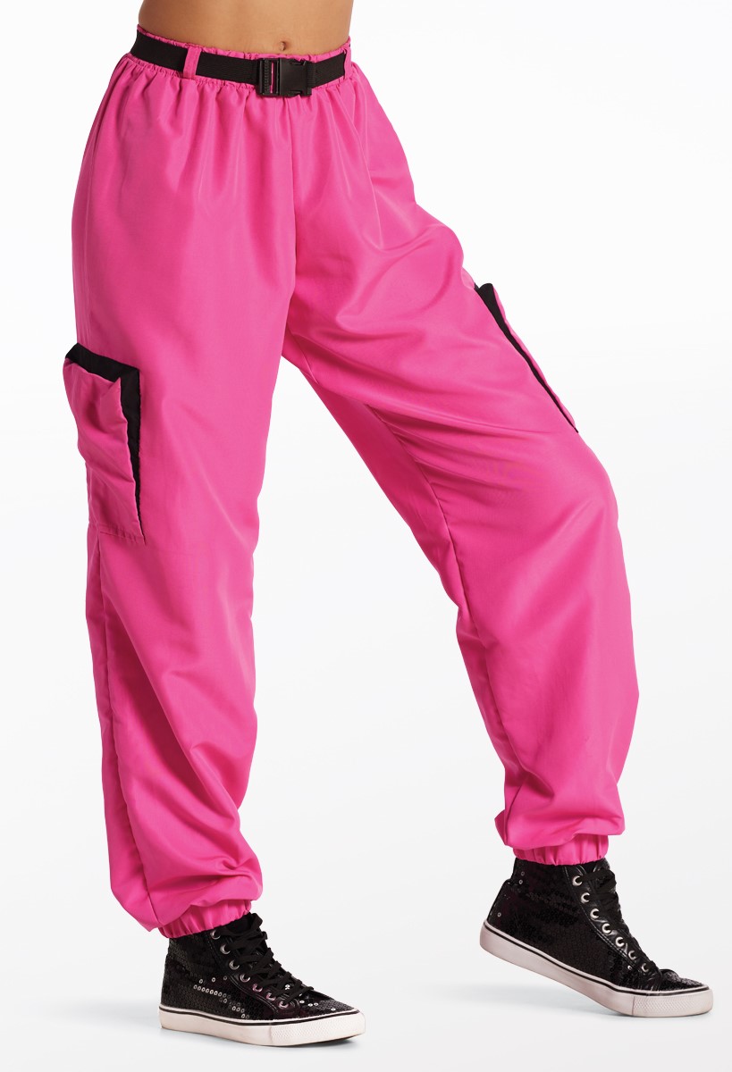 Belted Jogger Pants