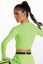 Long Sleeve Cutout Top