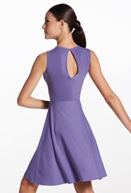 Asymmetric Jersey Overdress