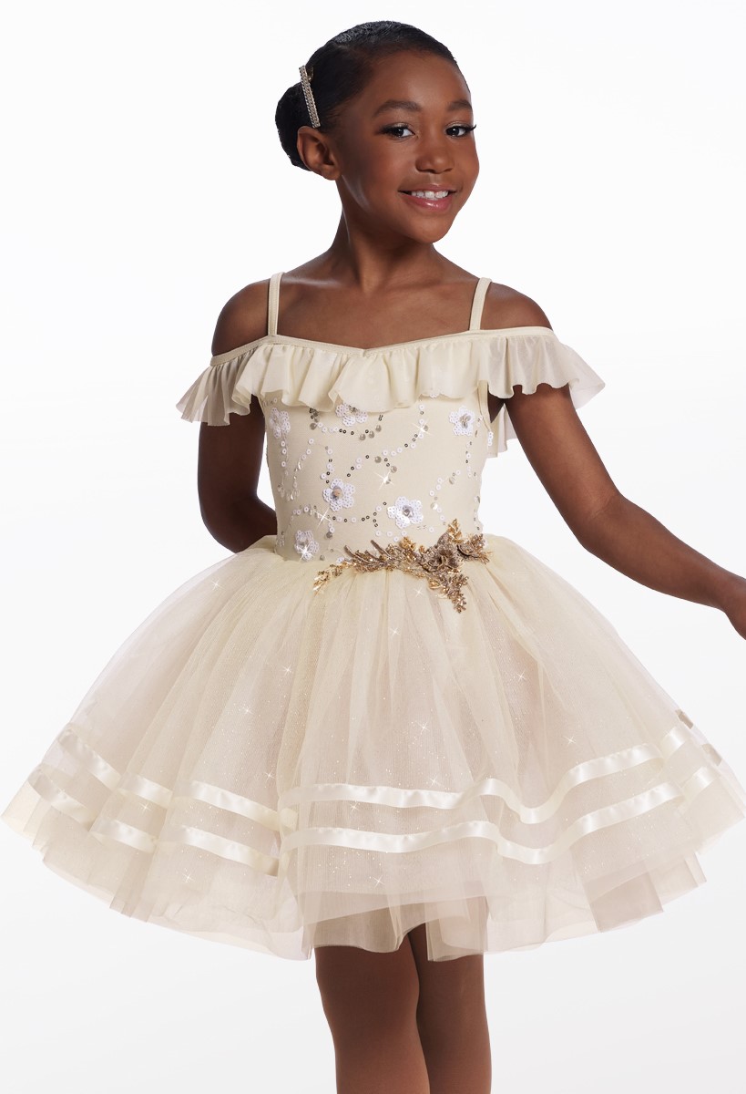Off The Shoulder Degas Tutu Dress | Weissman