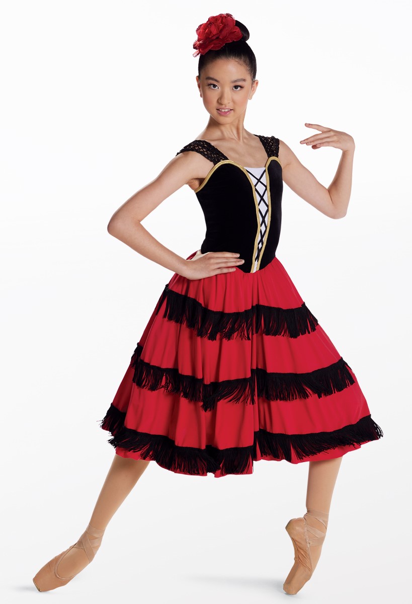 Spanish Ballet Dress Dance Costume | Weissman