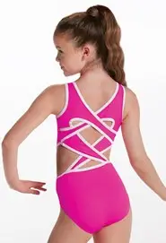 Mesh Back Camisole Leotard