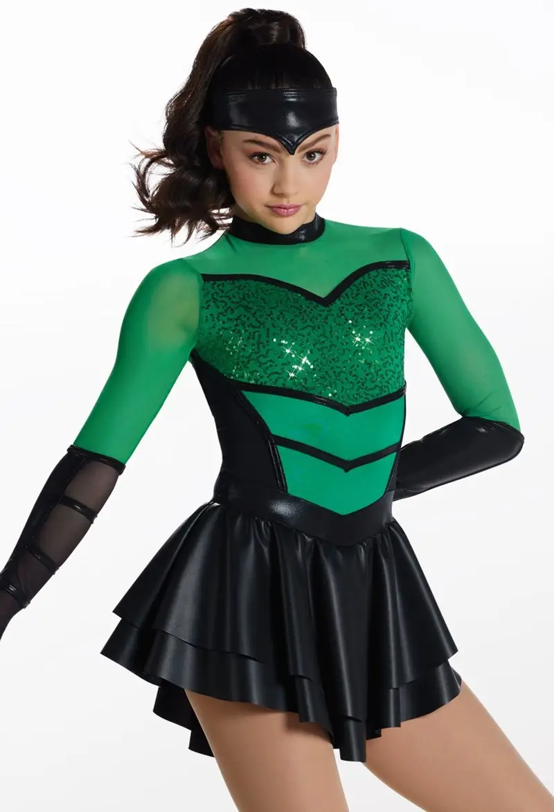 Premium Metallic Superhero Dress | Weissman