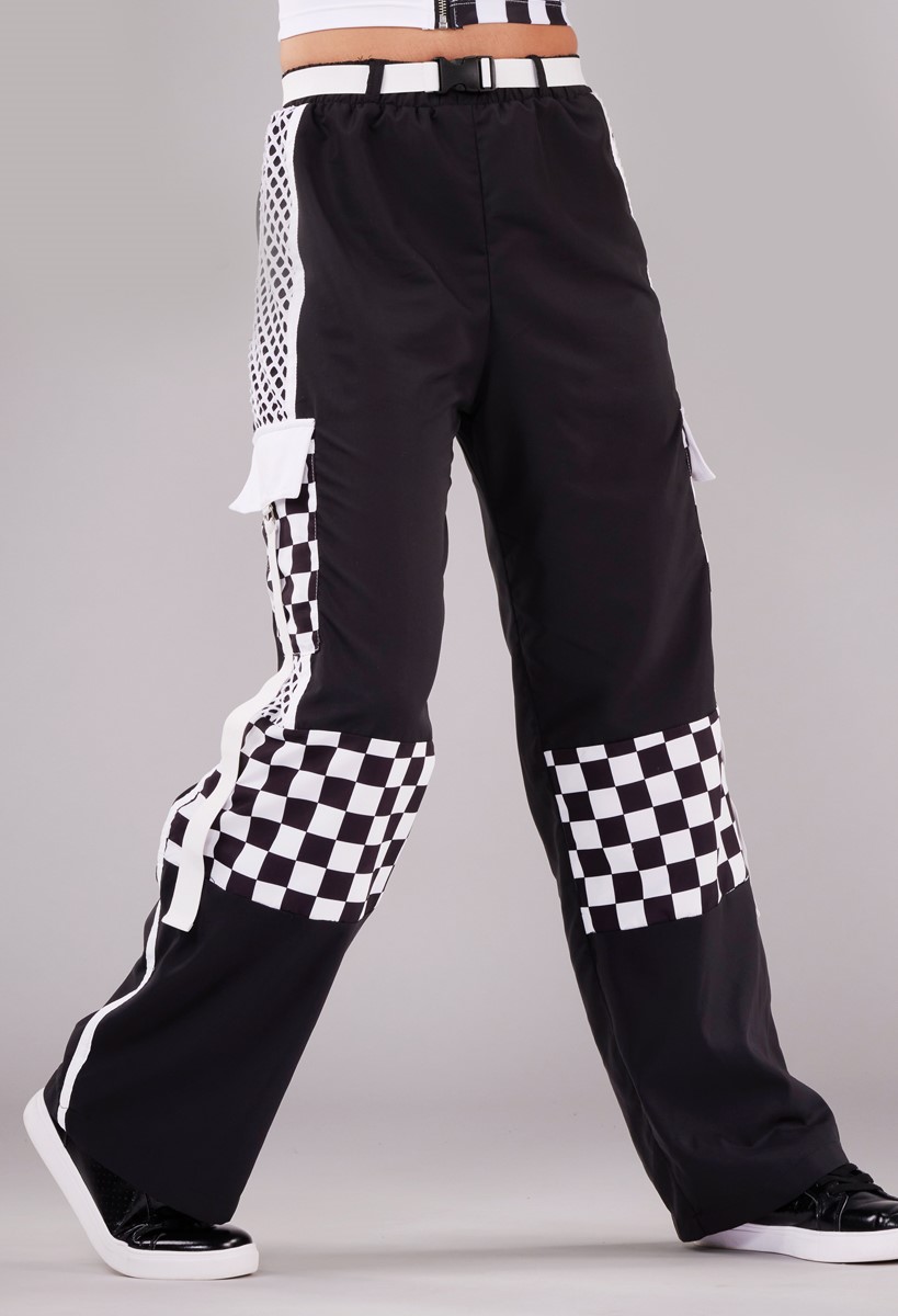 Checkered Cargo Pants for Dance | Weissman®