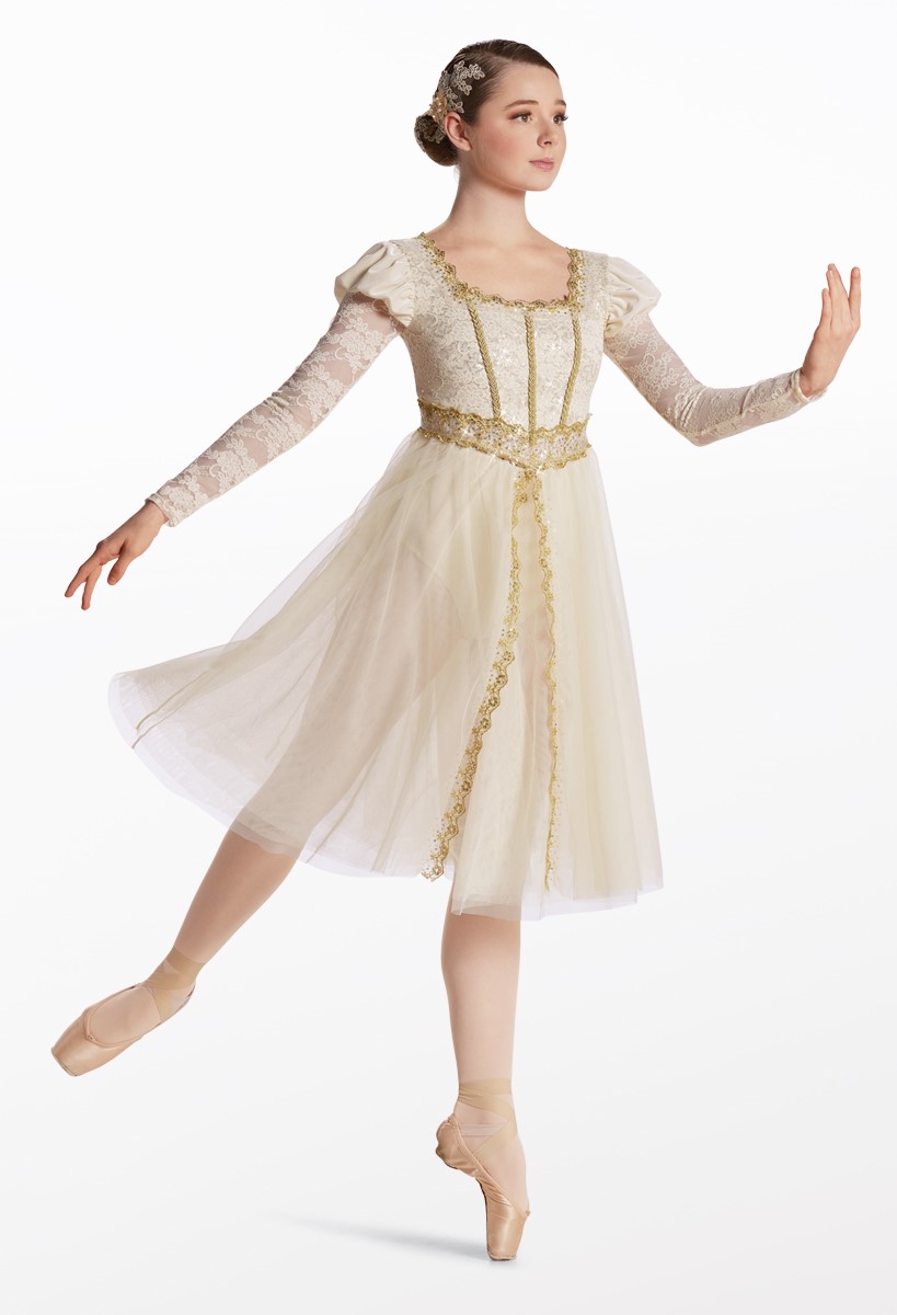 Puff Sleeve Midi Dress Ballet Costume Weissman®