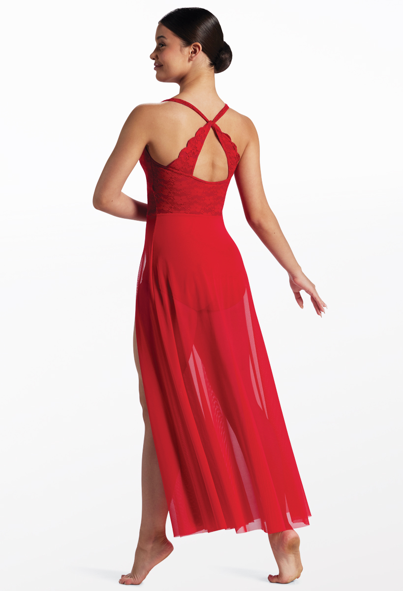 chinese dress ladies Contemporary modern Dance dresses for women girls white red flamenco ballet  dance long dress large swing skirt for female – Moderndancedress.com