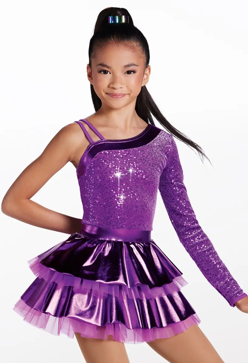 Metallic Tiered Skater Dress Costume | Weissman