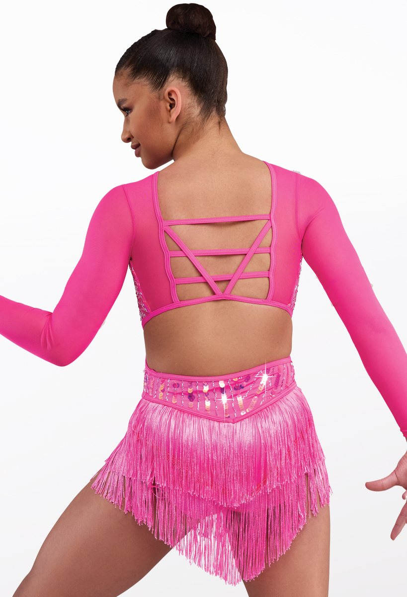 Elite Fringed Monokini for Dance | Weissman®
