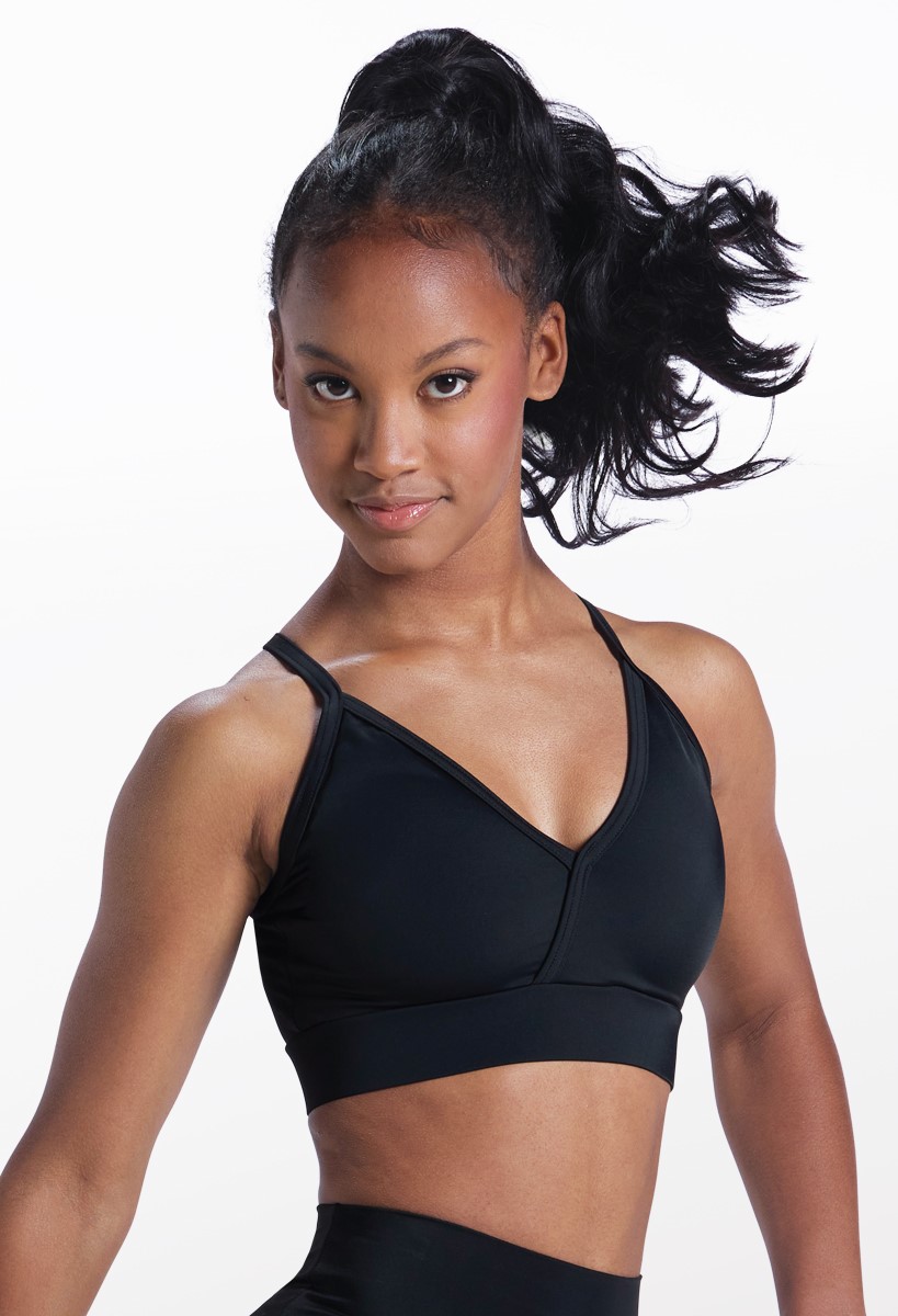 Adjustable Cross-Back Strap Bra Top | Balera™