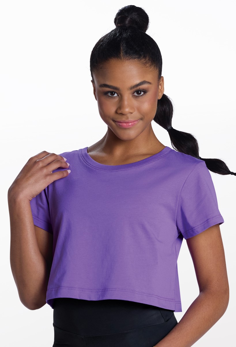 Crew Neck All-Cotton Tee for Dance | Balera™