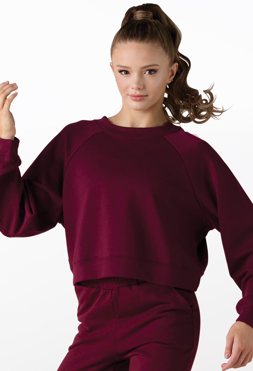 Soft Terry Raglan Sweatshirt for Dance | Weissman®