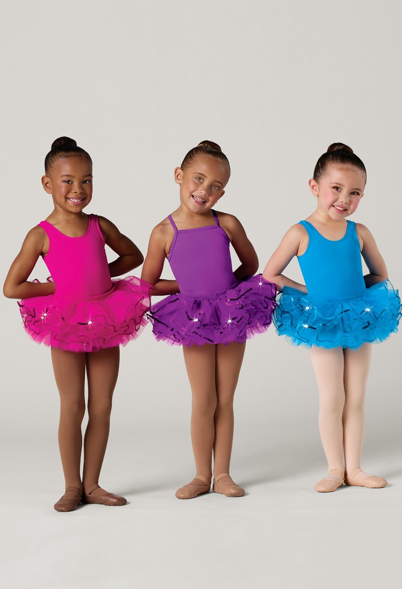 Pull-On Kids Sequin Trim Tutu | Weissman®