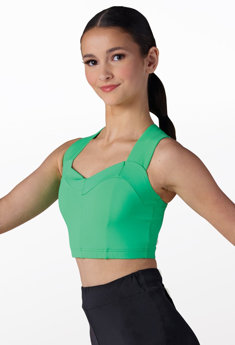 Princess Seam Crop Top for Dance | Weissman®