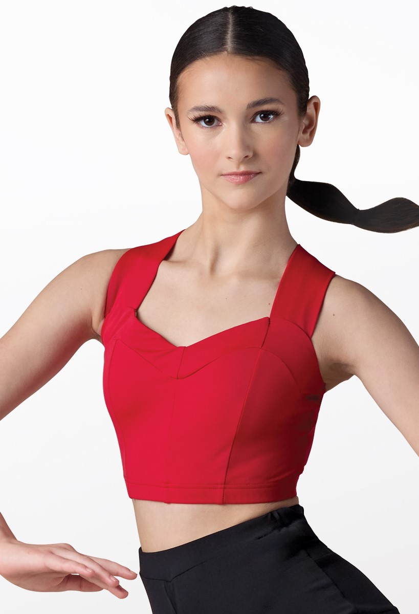 Princess Seam Crop Top for Dance | Weissman®