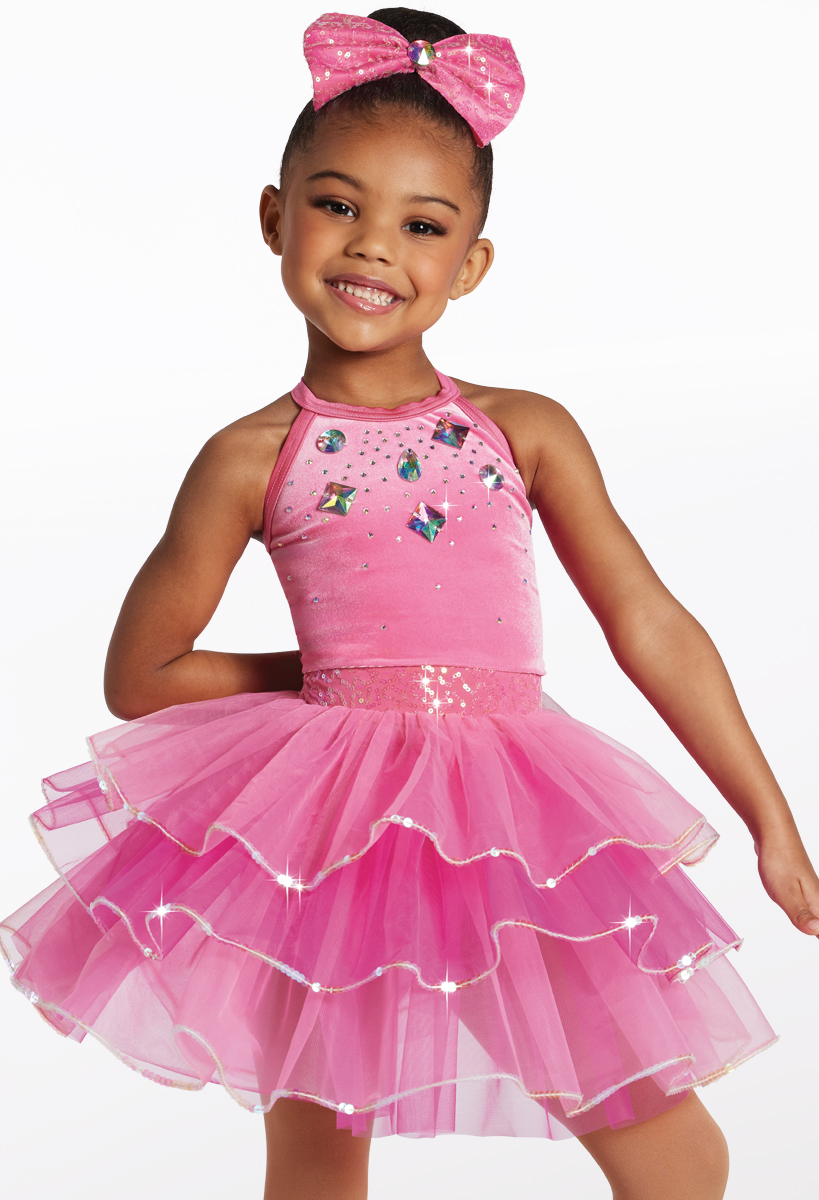 Gold Leaf Applique Dress Dance Costume | Weissman®