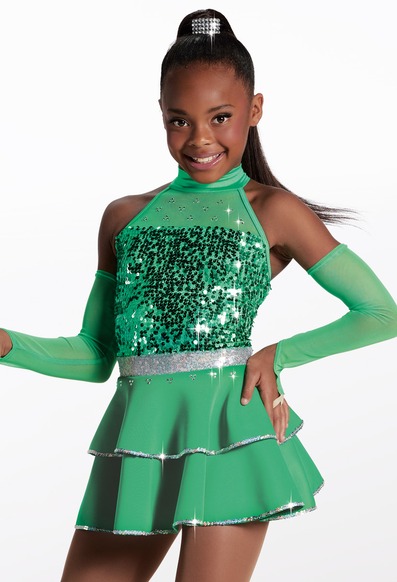 green sequin dance dress LIME GREEN Sequin Fringe Dress-samba Costumes Carnival Show Girl Las  Vegas-burlesque-cabaret Pride Parade