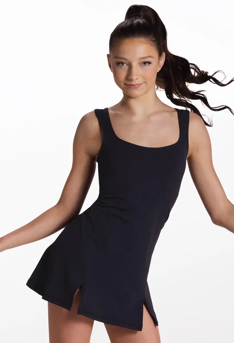 Black Lyrical Dress | Dancewear Solutions