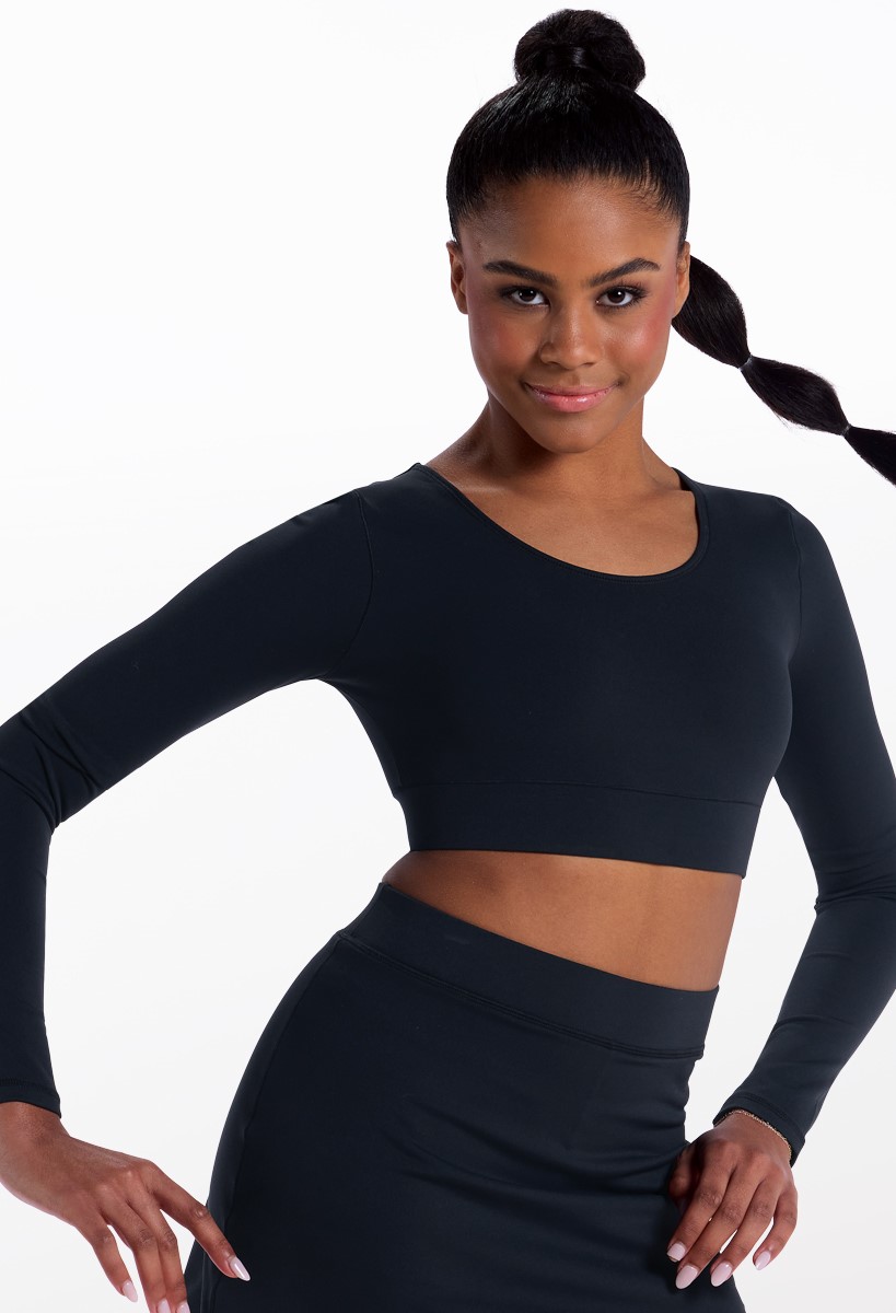 Moisture-Wicking Midi Top for Dance | FlexTek