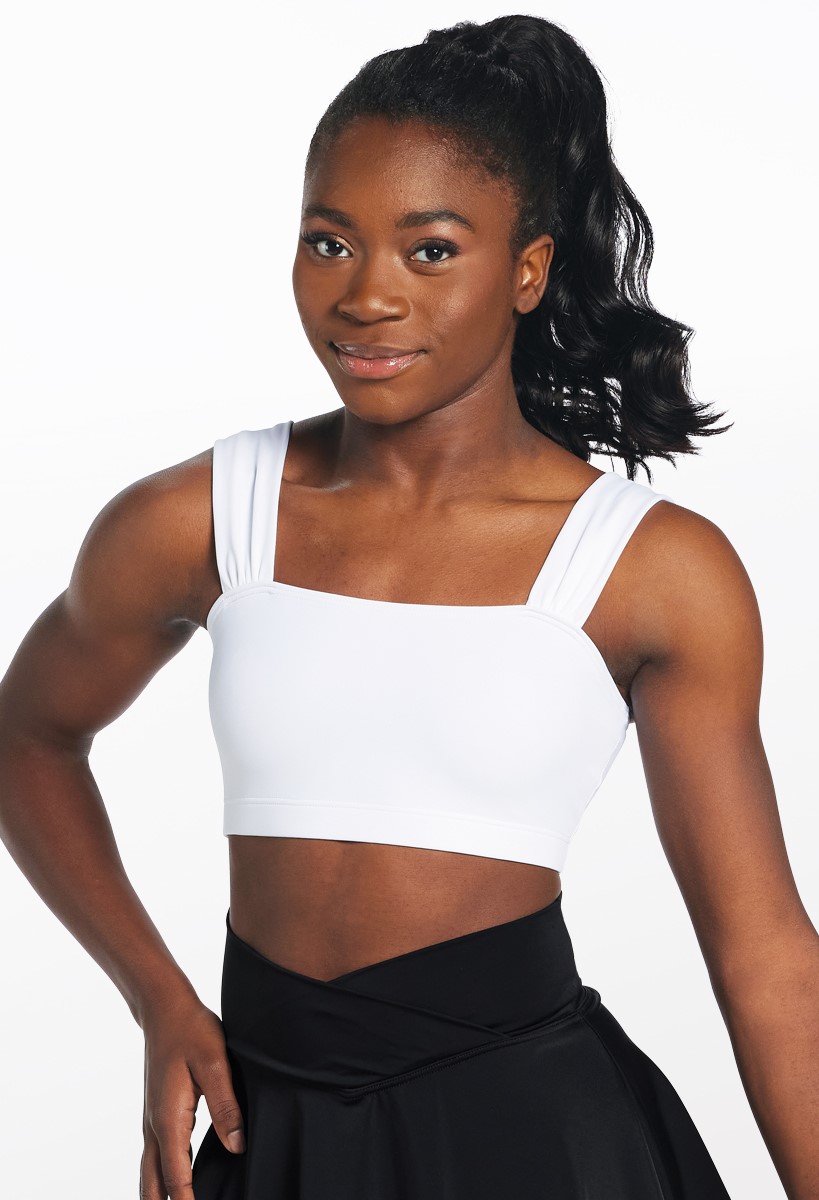 【早い者勝ち】 MYNE ASYMMETRIC BRA TOP WHITE 早い者勝ち】 MYNE ASYMMETRIC BRA TOP WHITE - メルカリ