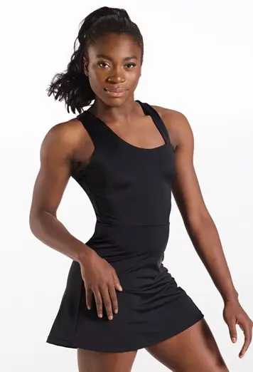 Asymmetric Racerback Dress