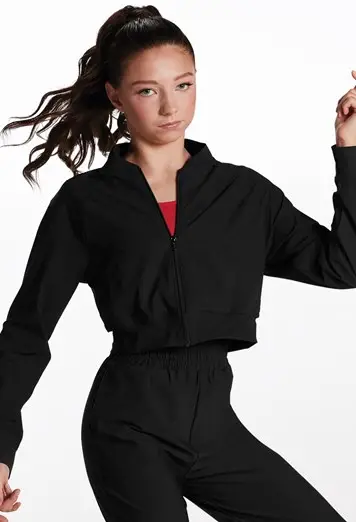 Zip-Front Bomber Jacket for Dance | Balera™