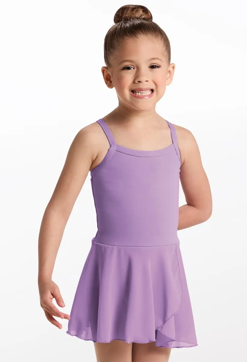 cotton purple dress Girls Soft Cotton Jersey Long Sleeve Tiered Dress | Purple