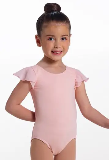 Fiona Flutter Sleeve Leotard