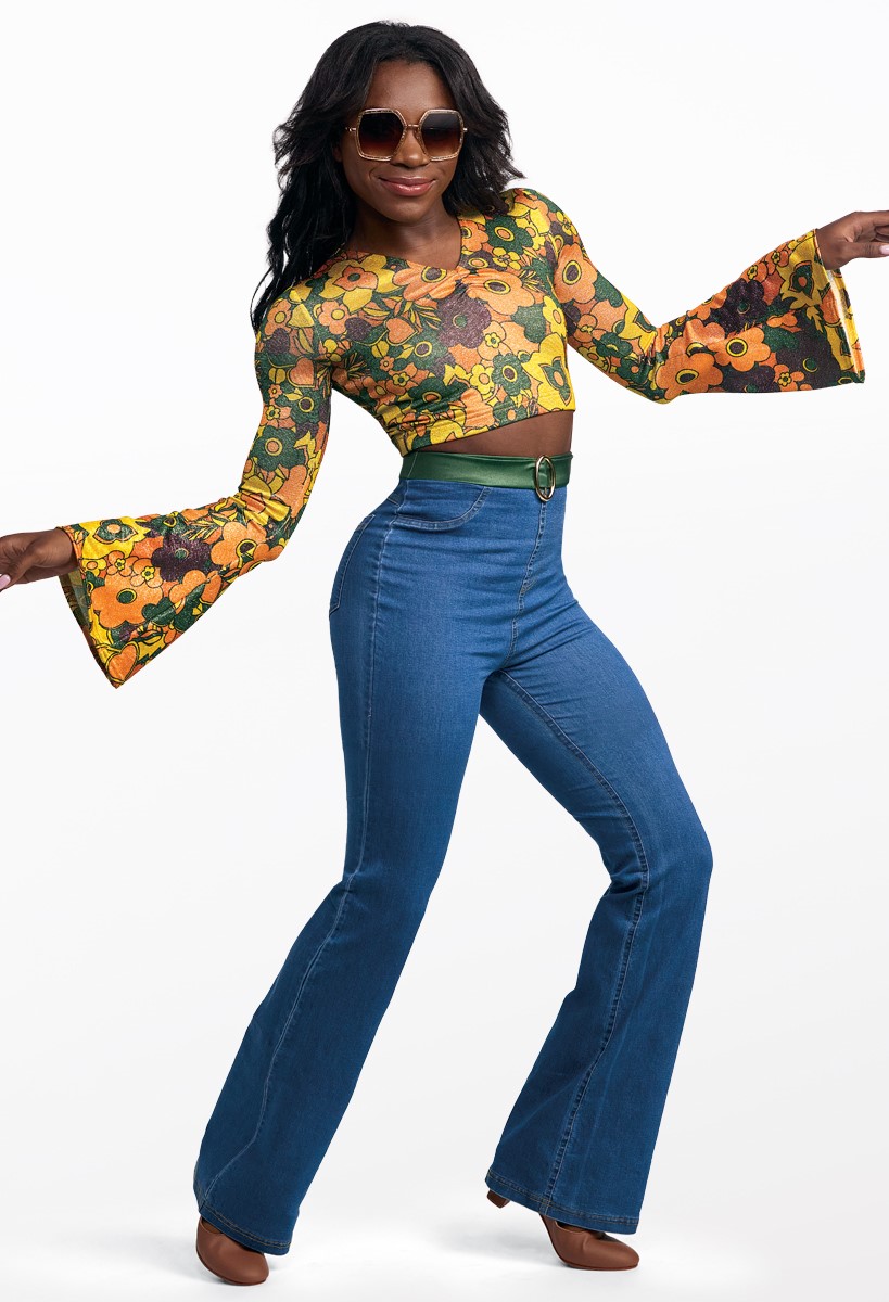 70s Denim Pant Dance Costume Set | Weissman®