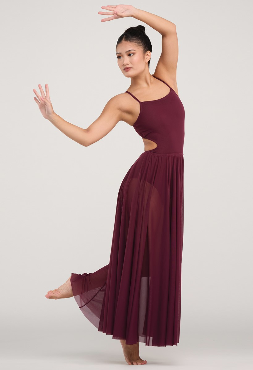 Elite Mesh Slip Dress Dance | Weissman®