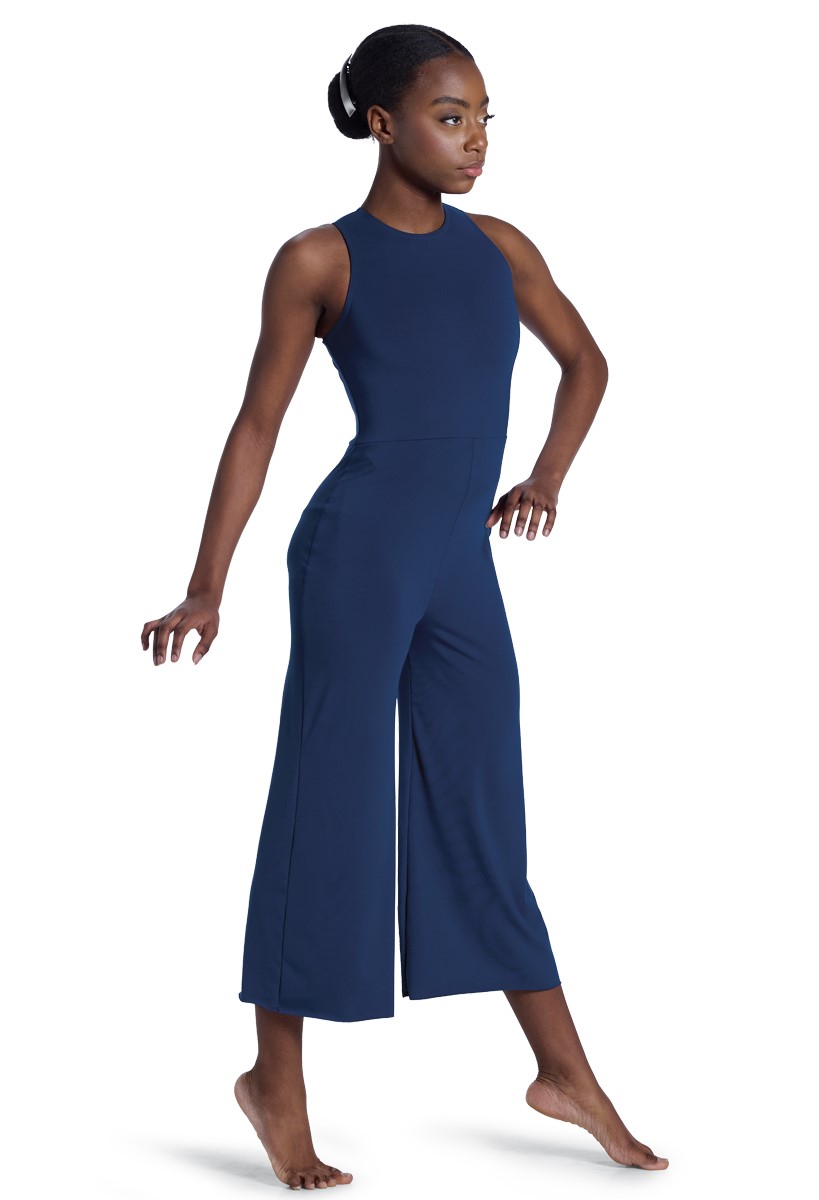 Matte Jersey Culotte Jumpsuit Costume | Weissman®