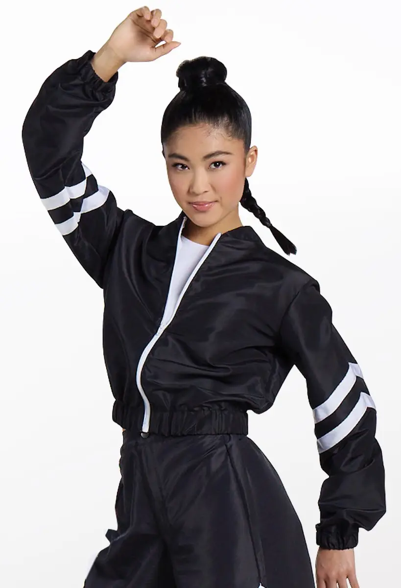 VINTAGE Westbound Windbreaker Jacket Women M 80s Nylon Check Multicolor Hip  Hop Rap, image size:819x1200